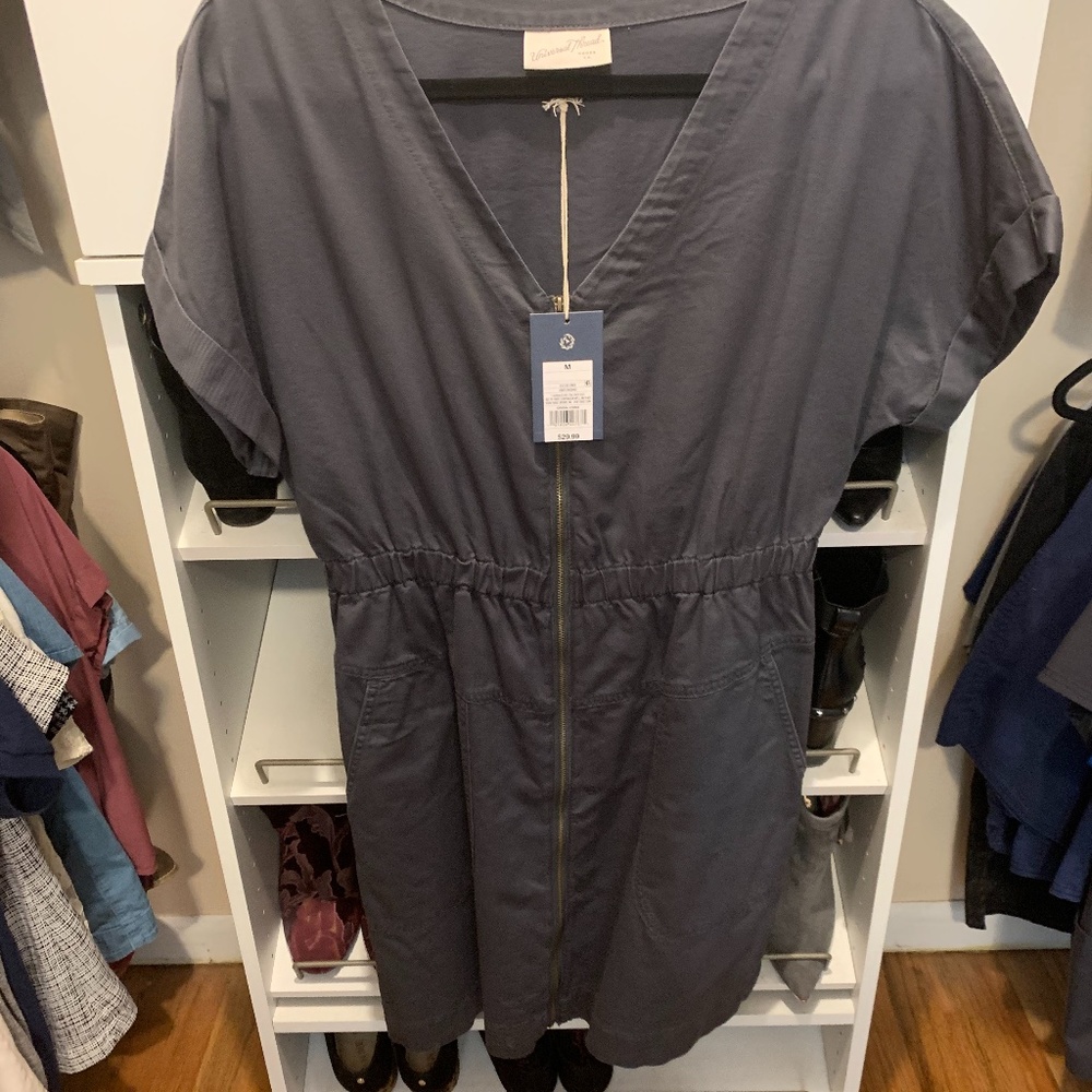NWT Universa Thread Zip up dress